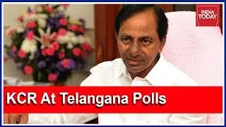 Ahead Of Telangana Assembly Polls, KCR Seeks Blessings At Konaipally Temple