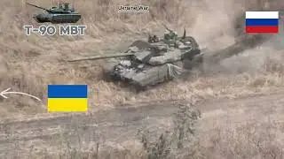 Полное видео: ПТУР уничтожает Т-90!