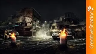 Battle - Speed art ( #Photoshop CS6 ) | CreativeStation