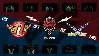LCK vs. LPL vs. LMS Day 1: 2017 Rift Rivals Flash Wolves vs. SK telecom T1