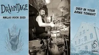 Cutting Crew - Died In Your Arms Tonight (Drum Cover) - Dr. Vintage live at Niklas Rock 2025