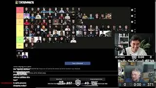 Karma,Nameless,Aches & Attach Do a Retired Pros TIer List! 👀