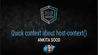 Quick Context about Host Context | Ankita Sood | ng-conf 2022