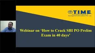 How to crack SBI PO 2020 Prelim exam in 40 days