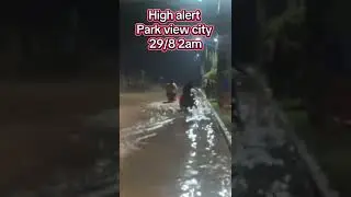Lahore Park View City Flood 🌊 Ravi River Breach | Breaking Update