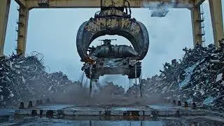 Unedited Scrap Yard Magnet Arm &ndash; Heavy Lifts & Real Impacts