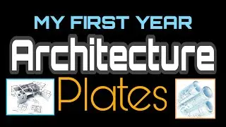 First Year Plates in Architecture | Alex in Art Tv