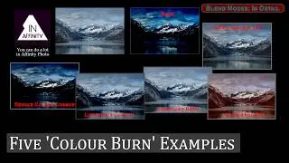 Five Examples of How to Use the 'Colour Burn' Blend Mode