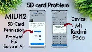 MI or Redmi | Poco | Phone SD Card Permission Problem Solve