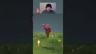 Killing an vindicator unarmed in minecraft day 81 #shorts #viralshorts