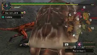 4k - MHFU - Village - Level 4 - Hunting - The Ioprey Leader - Great Sword