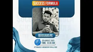 4 SUCCESS FORMULA | Mehedi Hasan Arif | Director, Progressive | Senior Manager, FLPI