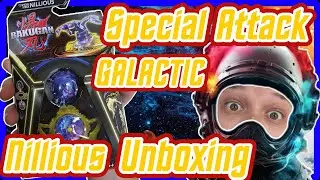 Bakugan GEN3 - Battle Galactic Rare Special Attack Nillious Unboxing and Review. Let's BRAWL !