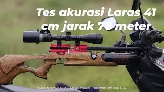 TES AKURASI LARAS BOGEL 41 CM JARAK 78 METER SLUG 16 GREN AKURASI ENAK SEKALI