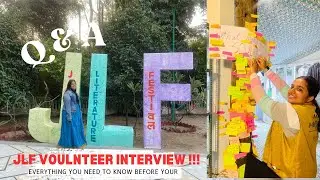 #11 JLF Voulnteer Interview📖, Answering your Questions| ​⁠@JprLitFest 🪷