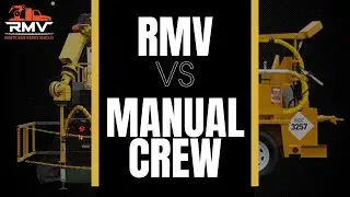 Robotic Maintenance Vehicle (RMV) | Robotic Crack Sealer vs Manual Crack Sealing Crew