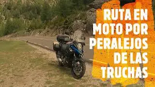 RUTA CON LA SUZUKI V STROM 650 XT POR PERALEJOS DE LAS TRUCHAS