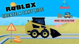Roblox | Create a Cart Ride | Mini Excavator 🚧 - TEMPORAL ODYSSEY (FREE CART)