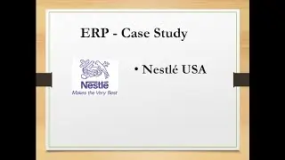 ERP Case Study (SAP )