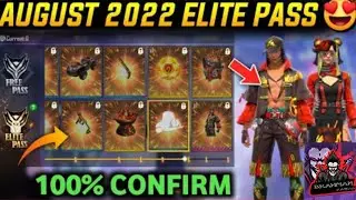 Free Fire August Elite😱Pass 2022 || Season 51 Elite Pass 😍 || Brahman😈Gaming || Garena Free Fire 🔥