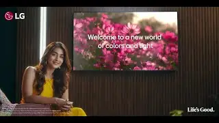 Stunning Visuals That Even Celebrities Can't Resist | Pooja Hegde | LG QNED Mini LED TV