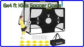REVIEW (2025): 6x4 ft Kids Soccer Goals. ESSENTIAL details.