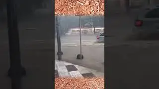 massive Floods hit Platja d'Aro in the Catalonia region of north eastern Spain #spain #shorts