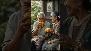 One mango changed grandpa and grandma life #mango #cow #shorts #viralshorts #trendingshorts #ai