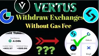 How to withdraw vertus token to exchange|Vertus token withdraw kaise kare #vertusairdrop #telegram