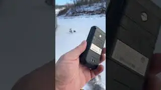 Live highlight from outside with CAT S22 Flip phone #flipphone