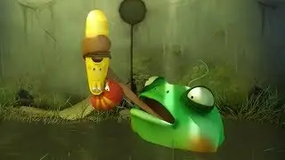 LARVA - FROG IN THE SWAMP | Cartoons | Comics | LARVA Official