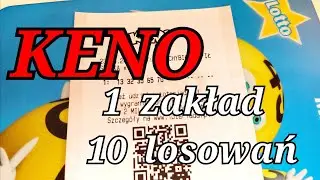 Zakłady Lotto. Keno. 5 skreśleń. Było tak blisko!