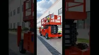 Mantall diesel rough terrain scissor lift XDW180RT