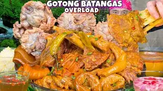 Putok batok na Gotong Batangas with Chicharon Bulaklak Overload Mukbang