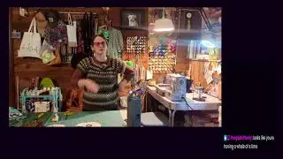 ShortGalSewing Live Stream. Rope coasters and hot pads and trays