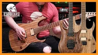 Ibanez 2019 Natural Wood Finish Guitars