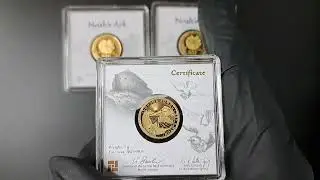 Noah' Ark 1g Goldm&uuml;nze - Edelmetallhaus Krone