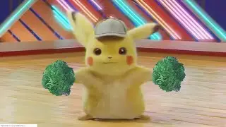 Detective Pikachu dancing Fortnite 