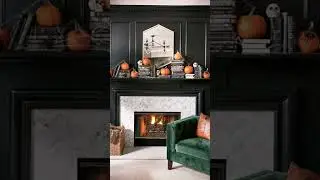 Halloween & Autumn Mantel Ideas