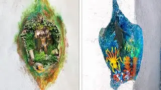 Don't Fix Holes! Create Real Wall Art! Repair ideas
