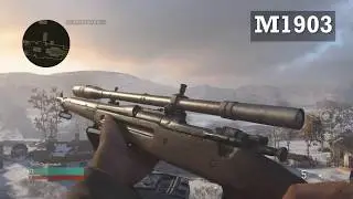 Call of Duty: WWII - Sniper Rifle Reload Animations