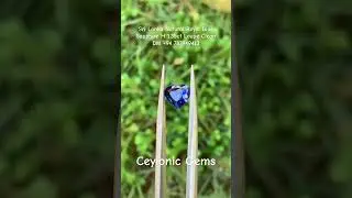 Natural Royal Blue Sapphire Heart Shape #gemstone #jewellery #lovegift #fyp #viral