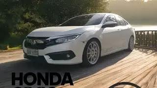 HONDA CIVIC FC on L&T lowering springs by autoboys. 