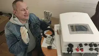 распаковка гибридного инвертора Ginlong Solis RHI-5K-48ES-5G unboxing