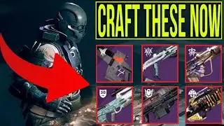 The Top 12 WEAPON PATTERNS You NEED To Craft BEFORE Lightfall! [Destiny 2]