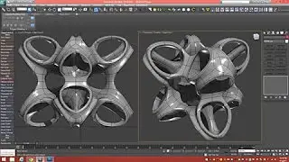 3D Tutorial | Octo-Star Math Sculpture | 3dsmax