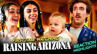 Nicki and Leia smitten with RAISING ARIZONA (1987) Movie Reaction FIRST TIME WATCHING