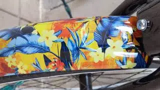 His & Hers Margaritaville Bicycles with Macaw Motif & Cup Holders at Grayco! HHI, SC