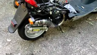 Kymco ZX50 Super Fever 2 Arrow Exhaust