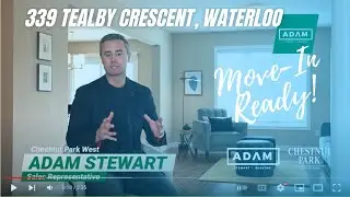 🔴 339 Tealby Crescent, Waterloo | Presented by Adam Stewart, Realtor&reg; | Chestnut Park